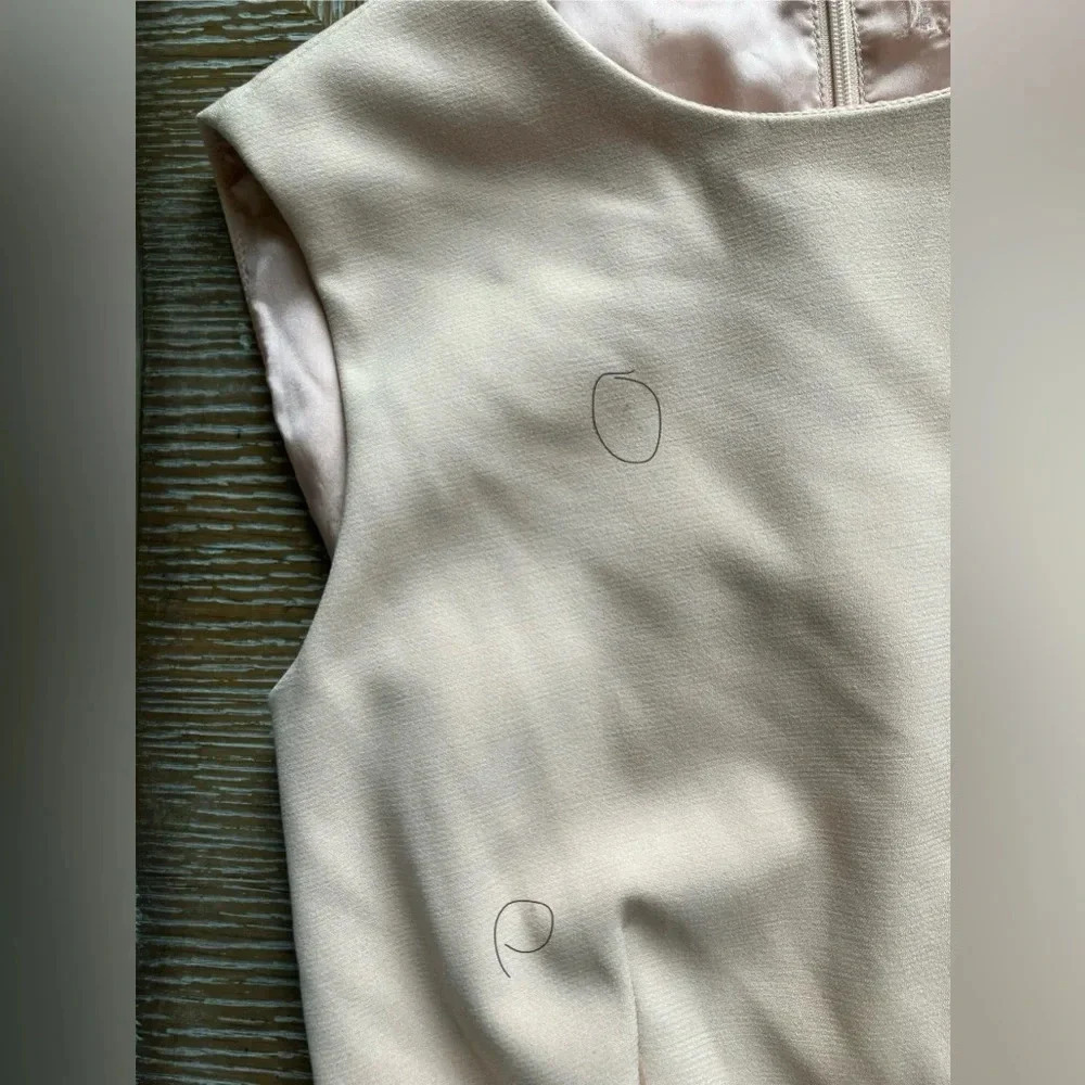 Valentino Spa Pink Ruffle Skirt Dress, Sz 40 (US Small  4-6) - Picture 7 of 9